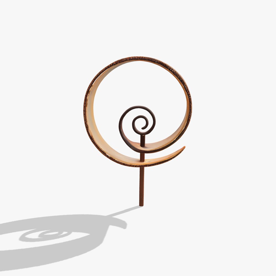 Spiral Sculpture Model Pack for Artistic Interiors